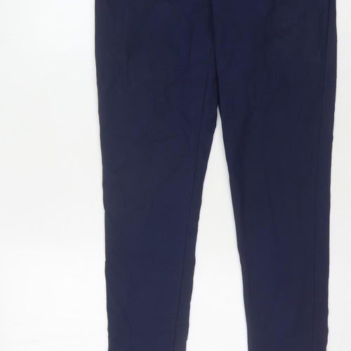 Ralph Lauren Women's Blue Chino Trousers, Size 4