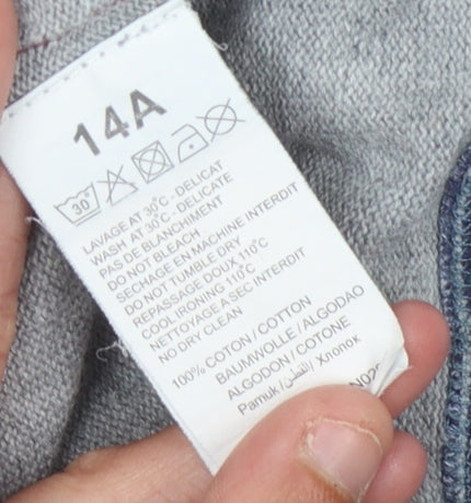 Levi's Boys Grey Pullover Jumper 14 Years, Graphic Print