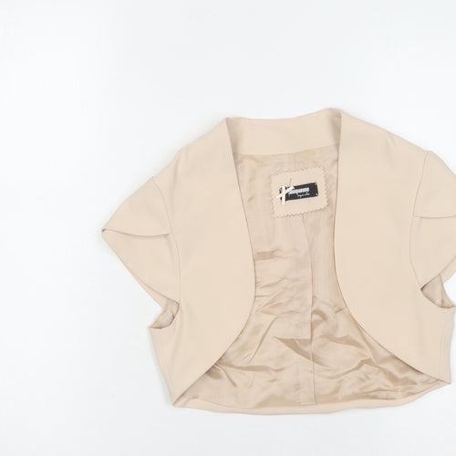 Sinequanone Beige Women's Jacket Size 12 Polyester