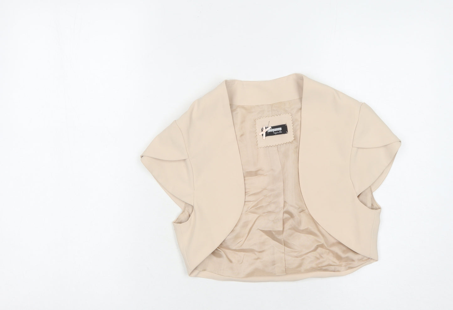 Sinequanone Beige Women's Jacket Size 12 Polyester