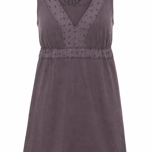Fat Face Women's Brown A-Line Sleeveless Dress Size 10