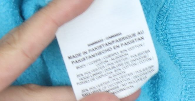 Nike Women's Blue Full Zip Hoodie L