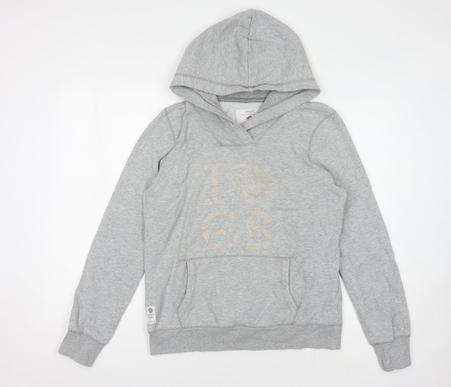 Next Women Grey Hoodie Size 10 Team GB