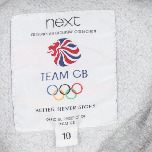 Next Women Grey Hoodie Size 10 Team GB