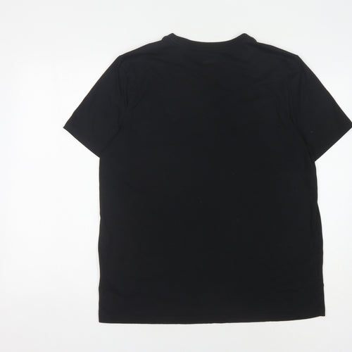 Merrell Men's Black Graphic Logo T-Shirt, Size L, Regular Fit