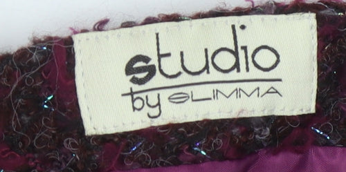 Studio by Slimma Women's Multicoloured Bouclé Blazer, Size 16