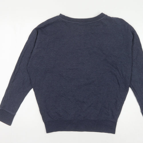 Russell Athletic Unisex Blue L Pullover Sweatshirt