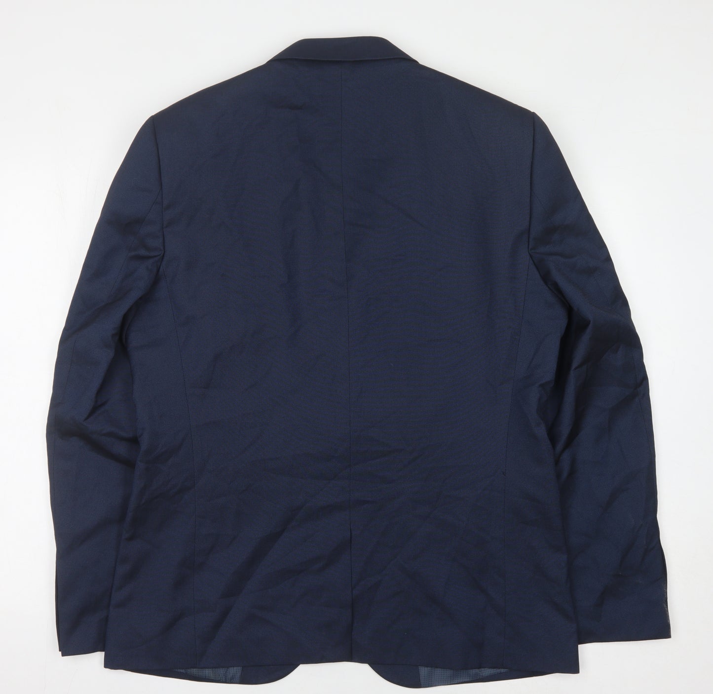 Next Men's Blue Regular Blazer, Size 44R Formal Wear