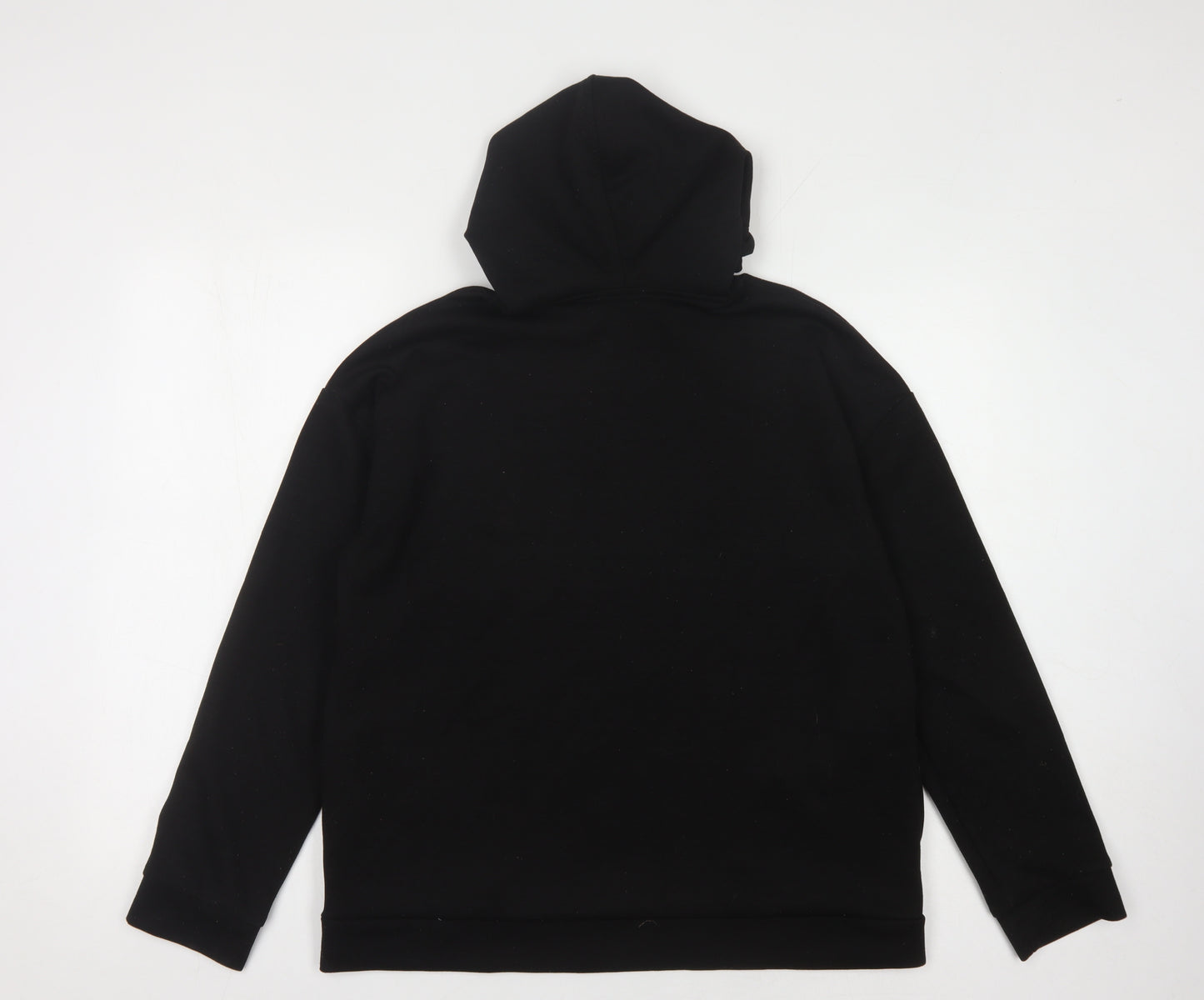 Stradivarius Women's Black Pullover Hoodie, Size S