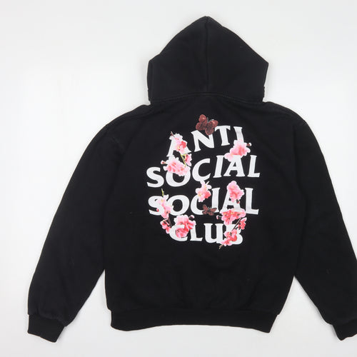 Anti Social Social Club Unisex Black Hoodie Large