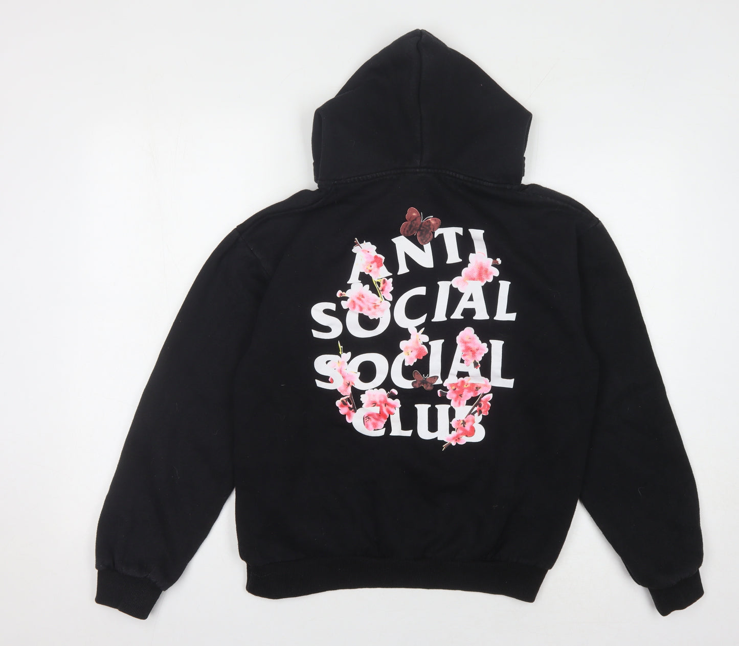 Anti Social Social Club Unisex Black Hoodie Large