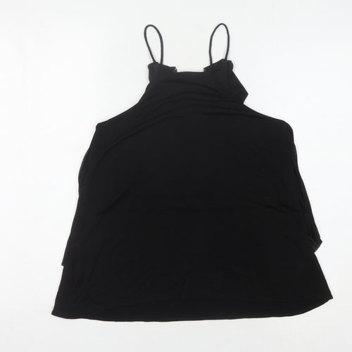 River Island Women's Black Tank Top, Size 8