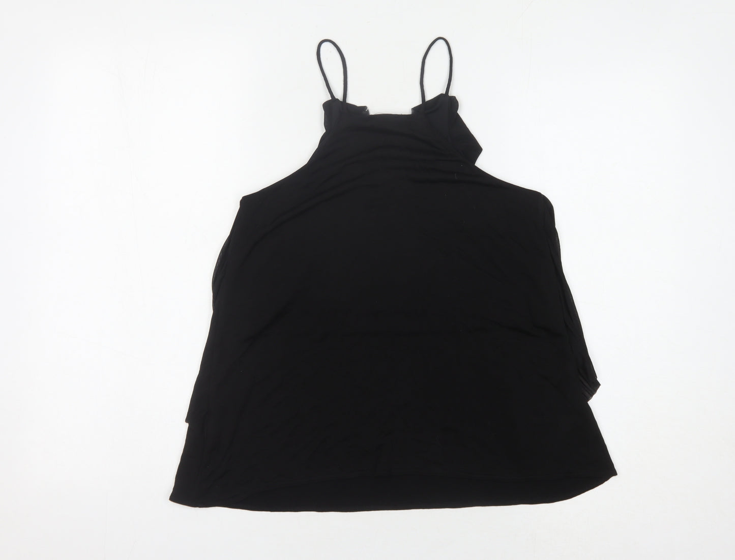 River Island Women's Black Tank Top, Size 8