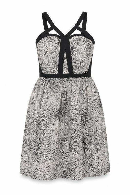 Front view of Coast Women's Multicoloured Fit & Flare Dress, size 6