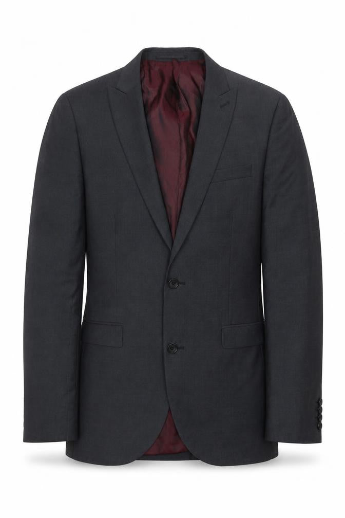 Front view of Next Men's Grey Suit Jacket, 38 Long, Formal