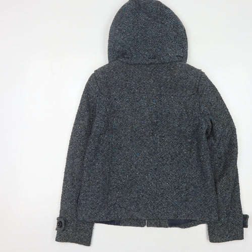 trf collections Women's Grey Hooded Jacket S