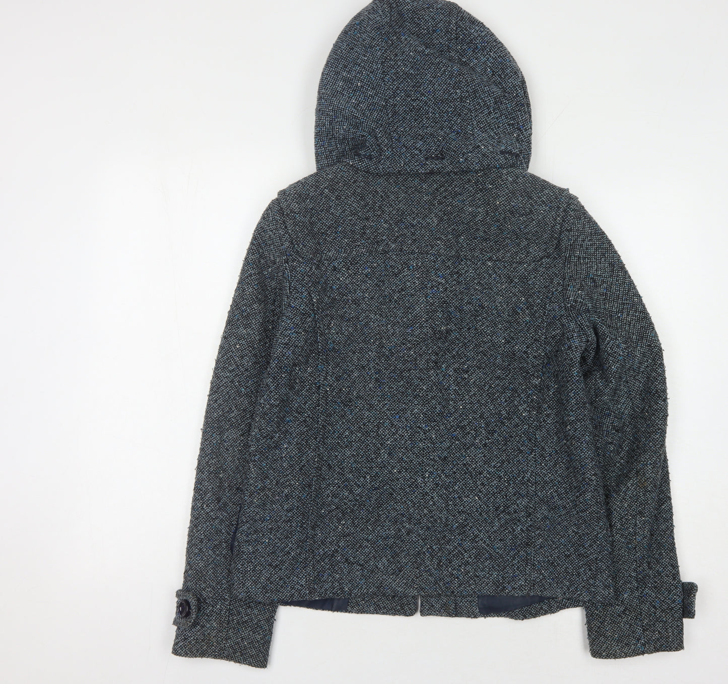 trf collections Women's Grey Hooded Jacket S