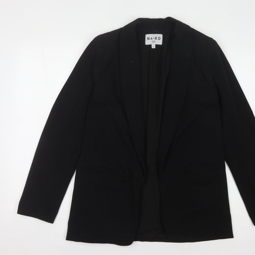 NA-KD Women's Black Blazer, Size 10