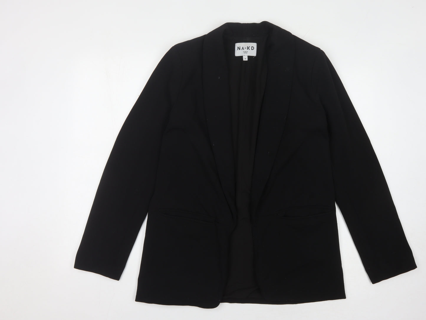 NA-KD Women's Black Blazer, Size 10