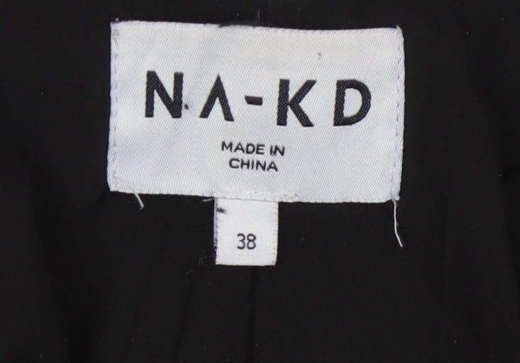 NA-KD Women's Black Blazer, Size 10