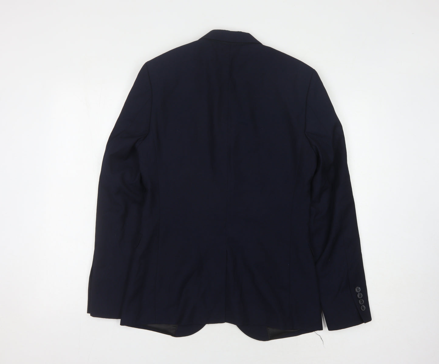 Topman Men's Blue Slim Blazer 36R