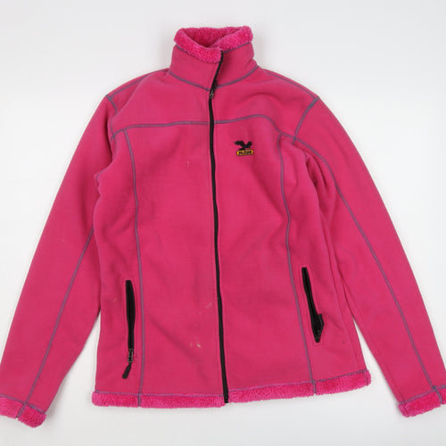 Salewa Women's Pink Fleece Jacket XL Casual Outdoor