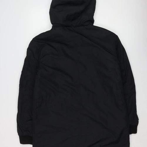 Musium Dft Women's Black Long Jacket Size 22