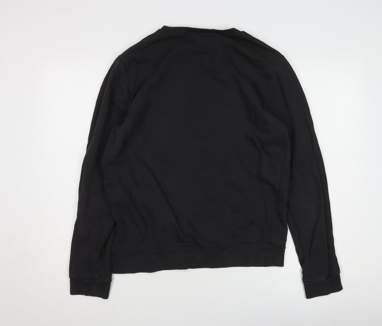 ASOS Men's Black Graphic Pullover Sweatshirt Medium