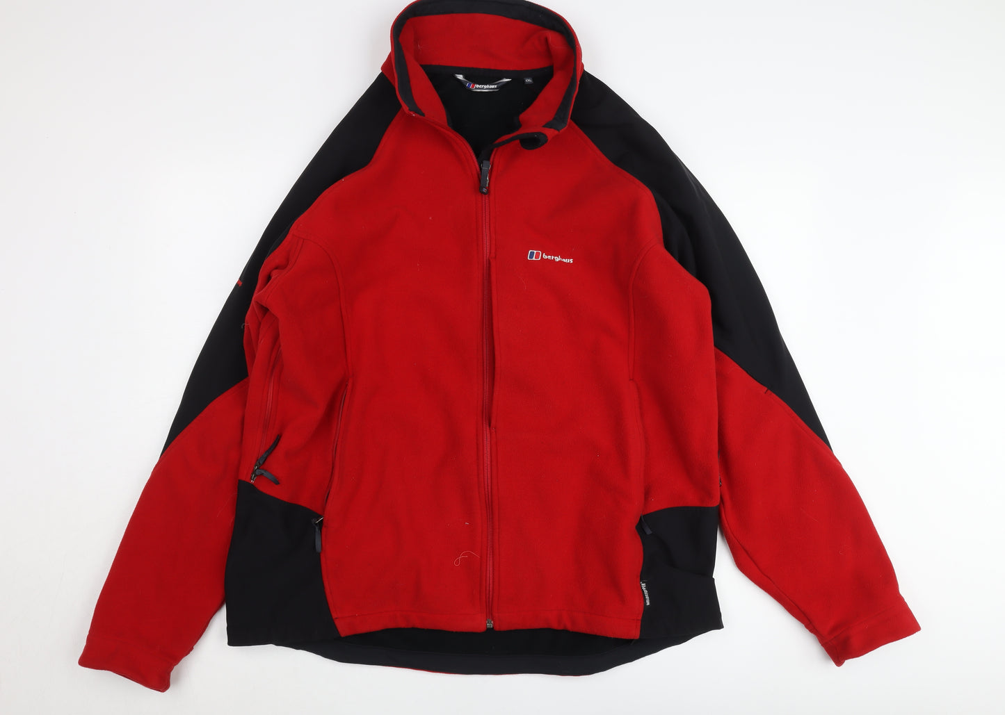 Berghaus Men's Red 2XL Fleece Jacket for Hiking