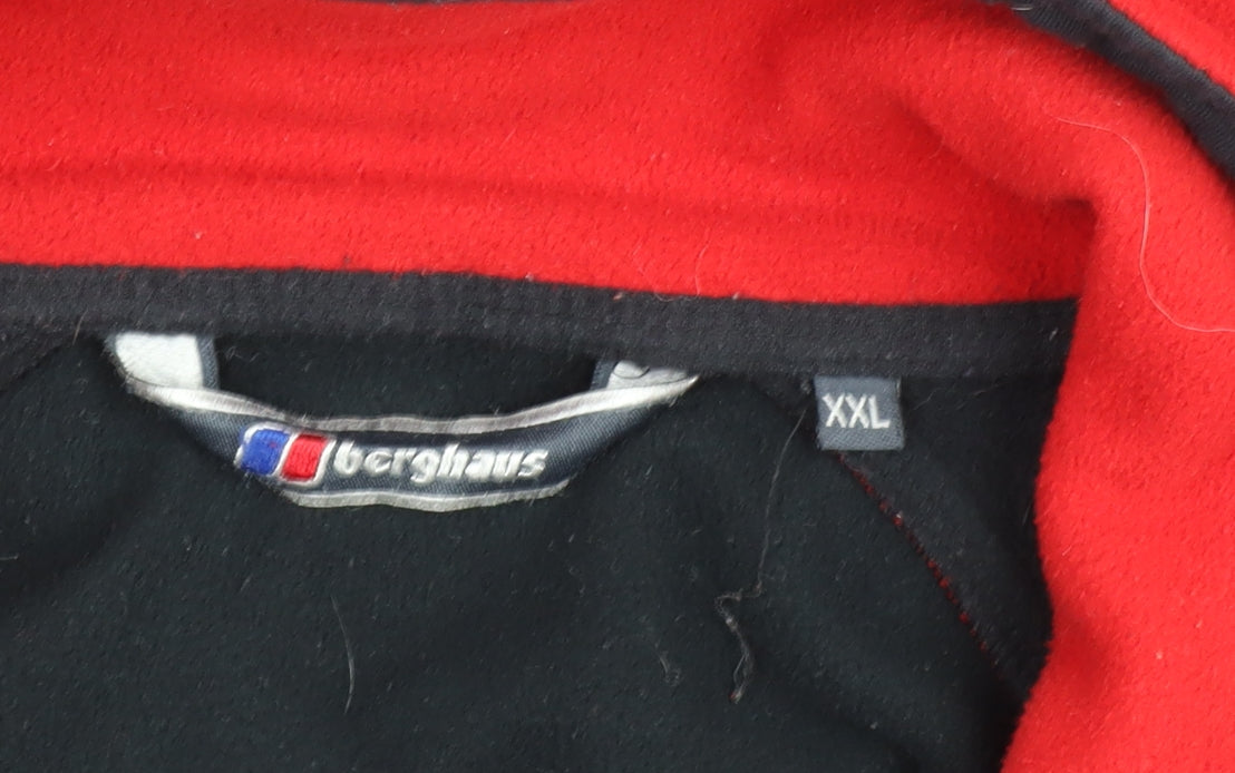 Berghaus Men's Red 2XL Fleece Jacket for Hiking