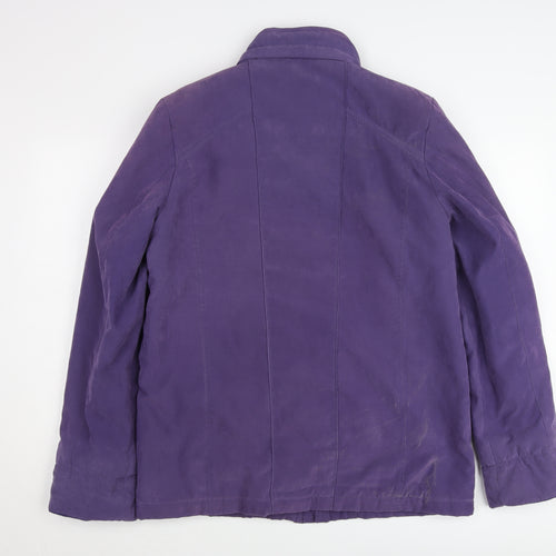 EWM Women's Purple Mid-Length Jacket Size 12