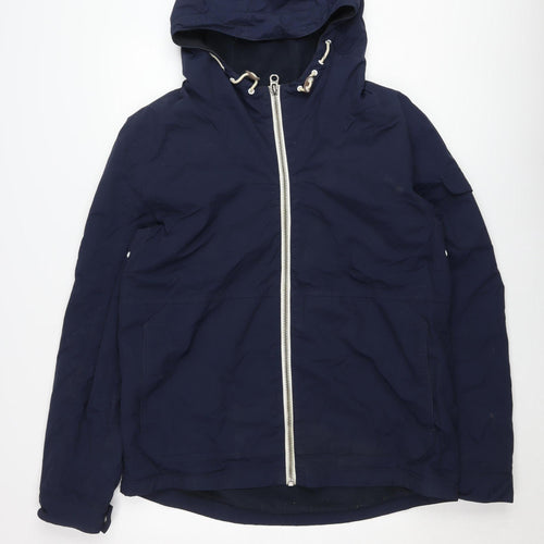 Next Men's Blue Windbreaker Jacket L