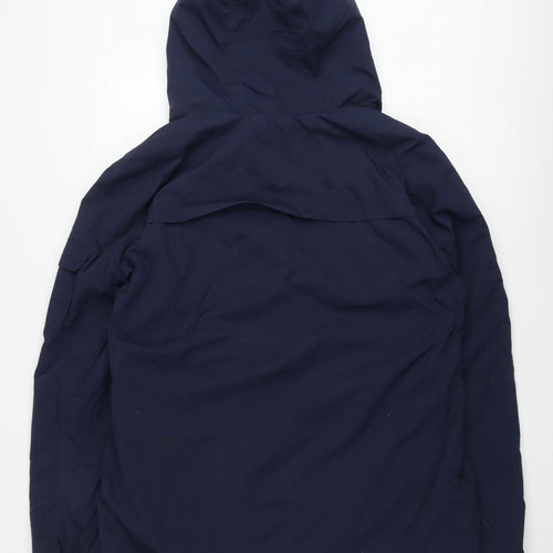 Next Men's Blue Windbreaker Jacket L
