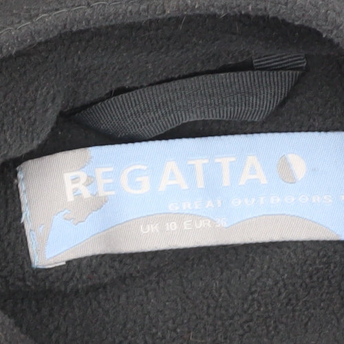 Regatta Women's Black Fleece Jacket Size 10