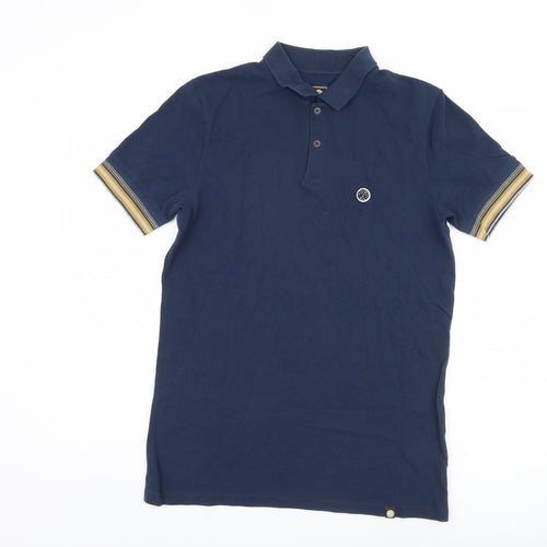 Pretty Green Men's Blue Polo Shirt S - Casual Classic