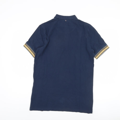 Pretty Green Men's Blue Polo Shirt S - Casual Classic