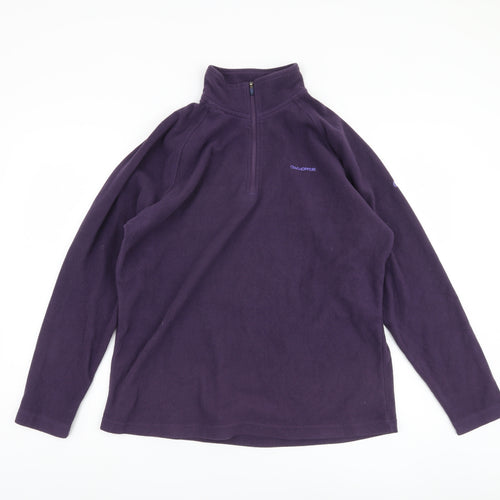 Craghoppers Unisex Purple Pullover Fleece Sweatshirt Size 8