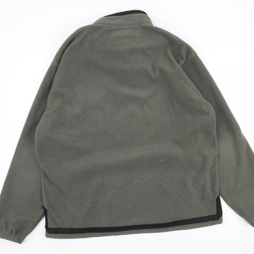 Petroleum Men's Green Pullover Fleece Sweatshirt XL