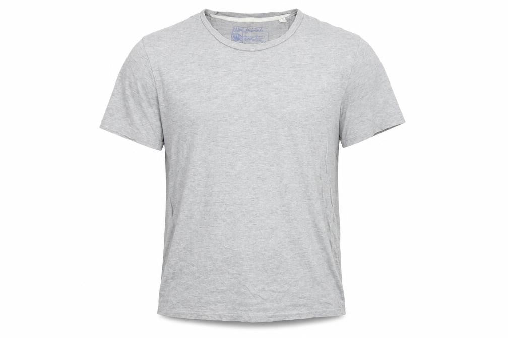 Front view of Originals Men's Grey Medium Crew Neck T-Shirt