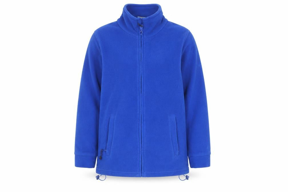 Front view of Trespass Women's Blue Fleece Jacket, size 10