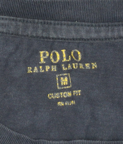 Polo Ralph Lauren Men's Blue M T-Shirt - Classic Style