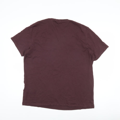 Jack & Jones Men's Brown XL Graphic T-Shirt