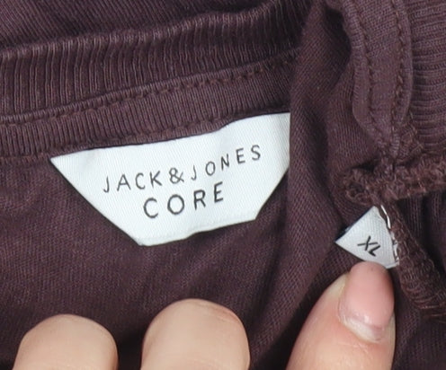 Jack & Jones Men's Brown XL Graphic T-Shirt