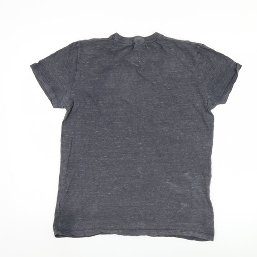 Superdry Men's Grey Short Sleeve T-Shirt - Medium