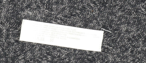 Fat Face Women's Grey Open Front Cardigan Size 18 Acrylic Knit