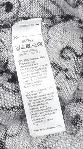 Monsoon Women's Grey Pullover Jumper Size 10