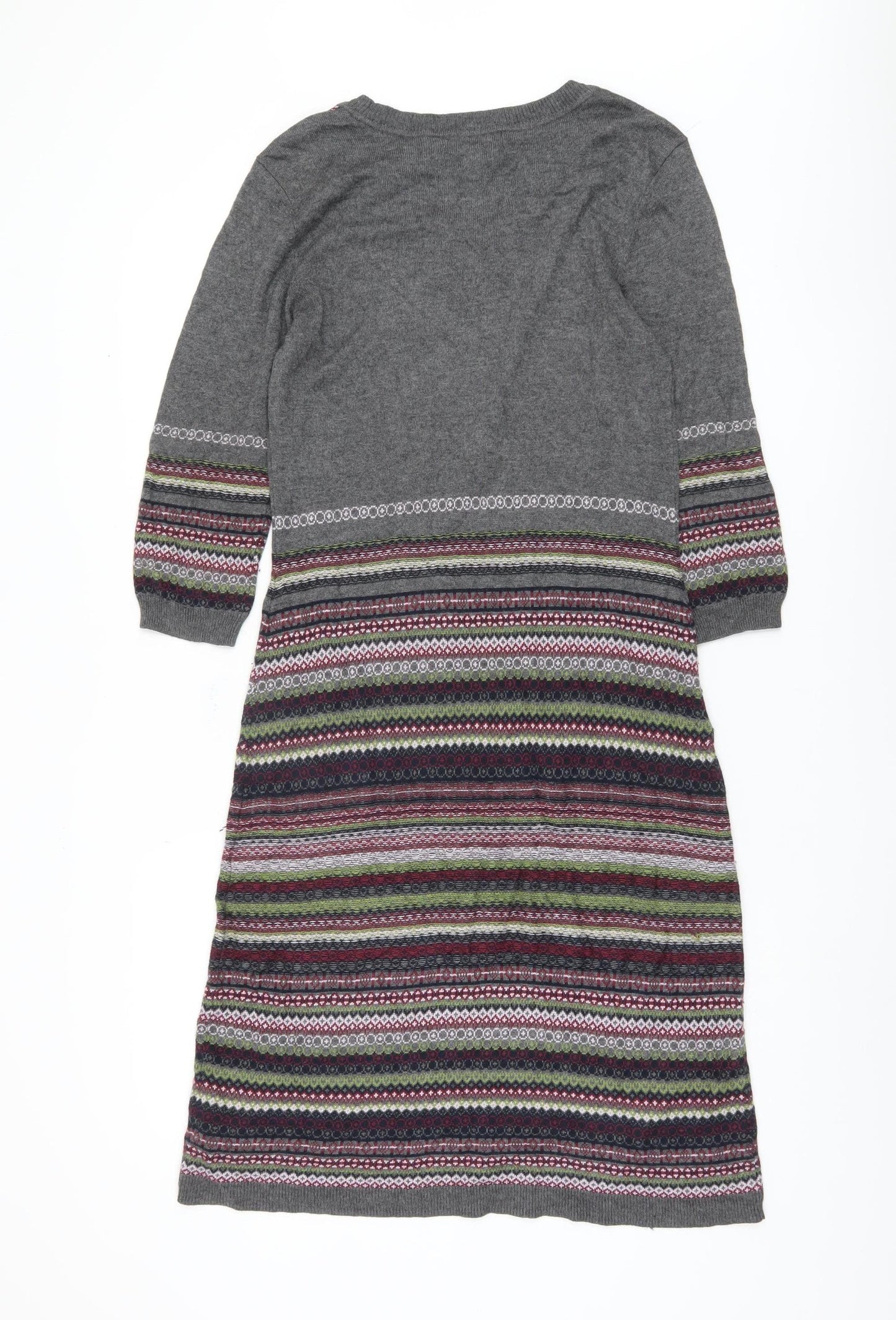 Marks and Spencer Grey Jumper Dress Women Size 10