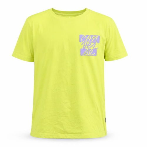 Converse Boys Green T-Shirt Size S Casual Crew Neck