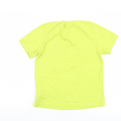 Converse Boys Green T-Shirt Size S Casual Crew Neck