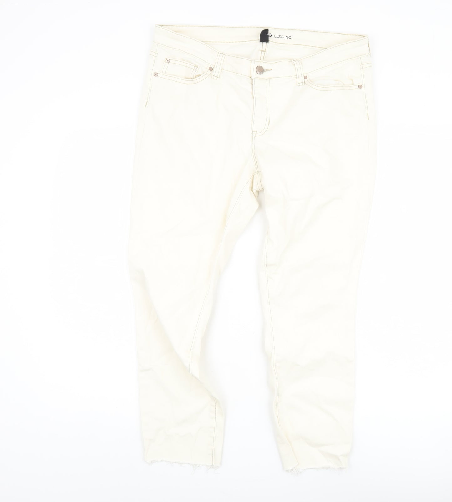 Gap Women's Ivory Jegging Jeans Size 14R